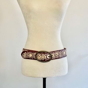 Lucky Brand Leather Boho Belt - Sz S